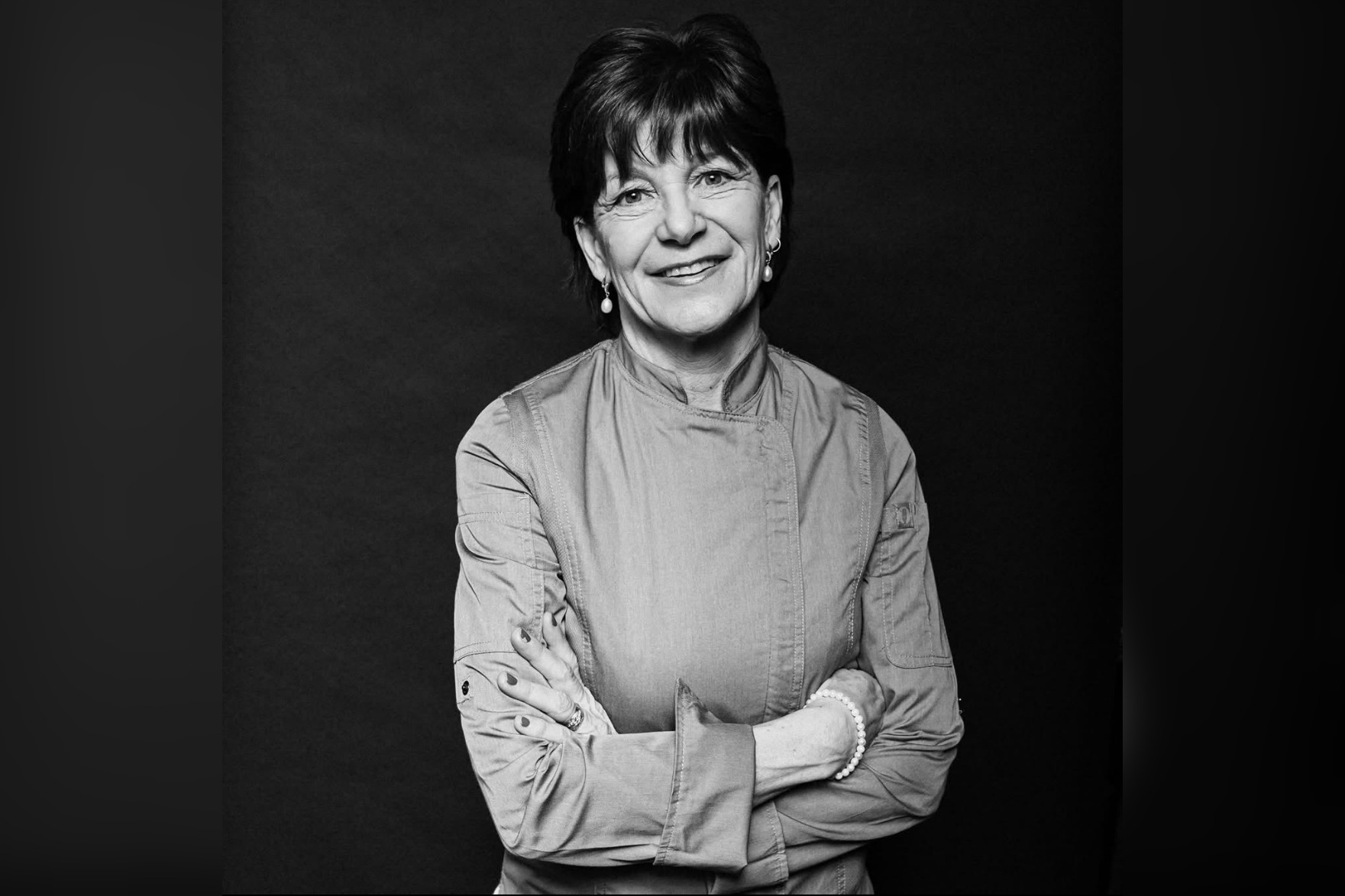 Linda Nardilli Morrin, owner of Cater Connect, in her chef's coat